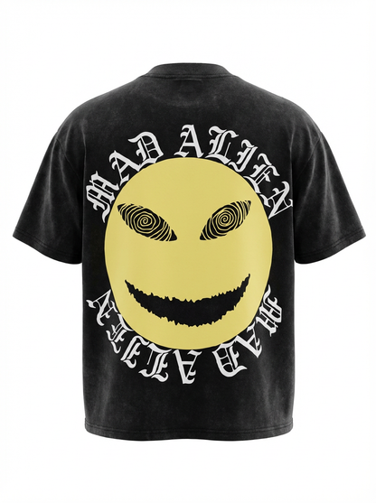 Alien Smiley T-Shirt – Premium Casual Streetwear Tee