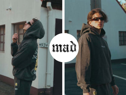 Mad Alien Smiley Hoodie – Premium Streetwear Pullover
